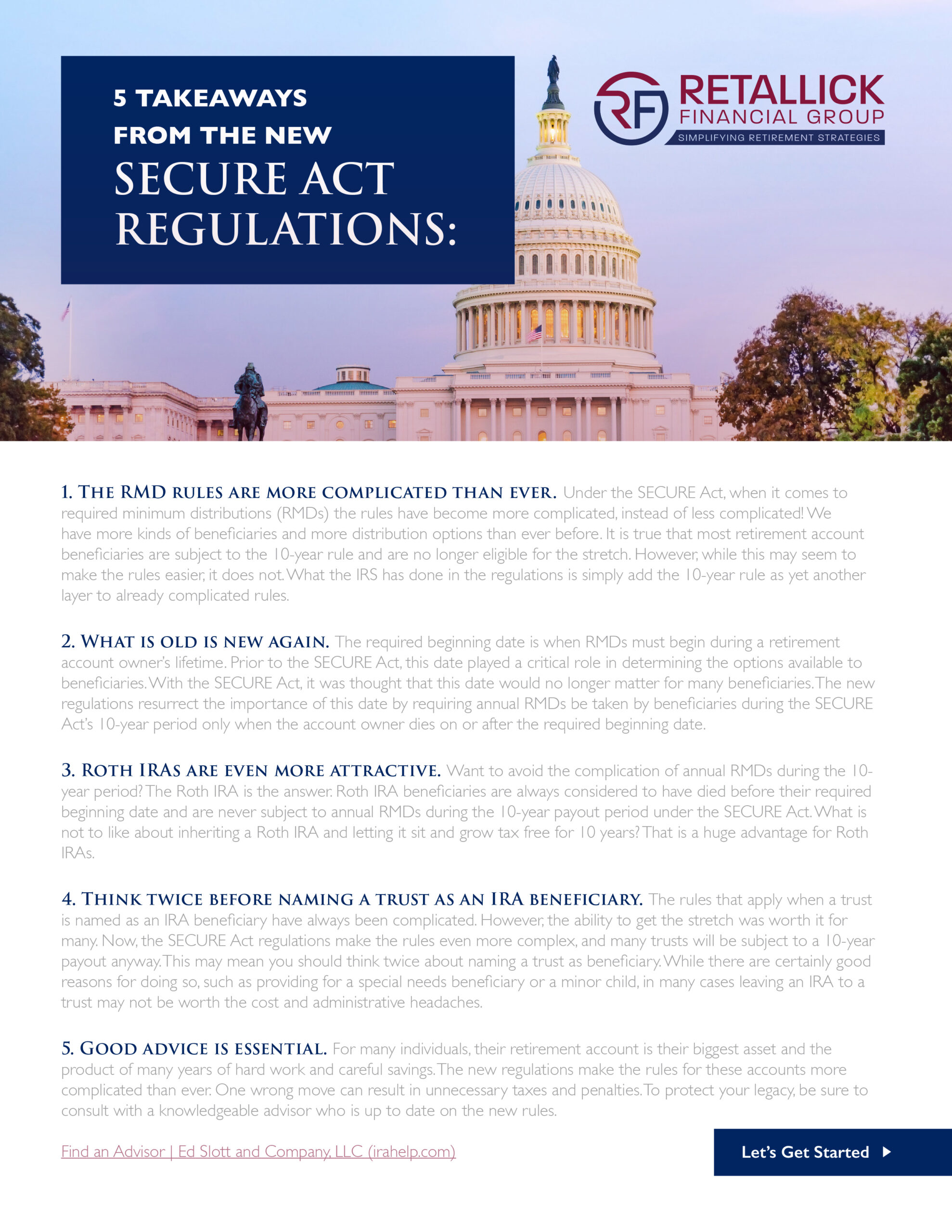white paper 5 takeaways from the Secure Act